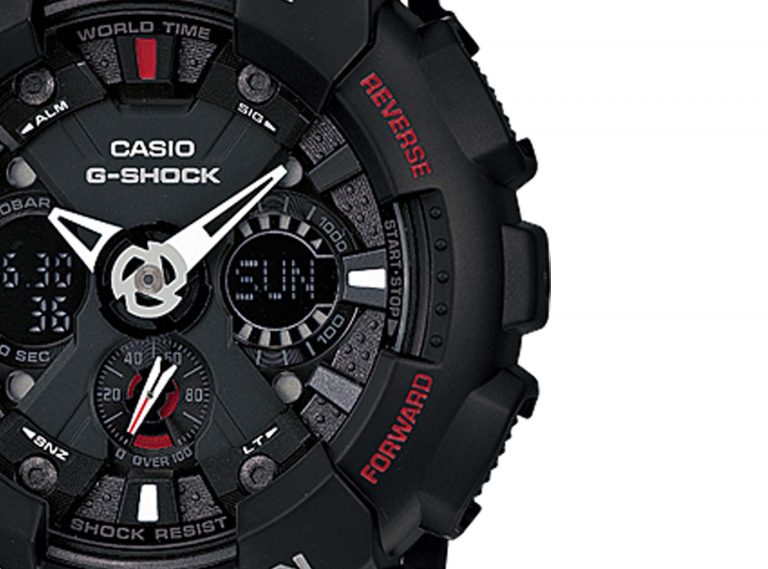 Review Đồng Hồ Casio Bơi Lặn G-Shock GA-120-1ADR